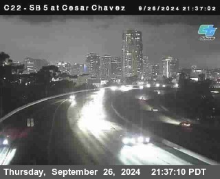 SB 5 at Cesar E Chaves Prkwy