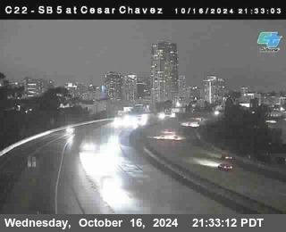 SB 5 at Cesar E Chaves Prkwy