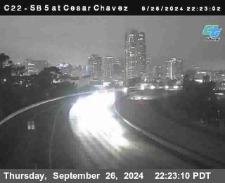 SB 5 at Cesar E Chaves Prkwy