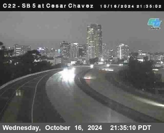 SB 5 at Cesar E Chaves Prkwy