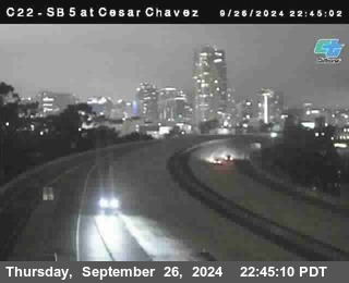 SB 5 at Cesar E Chaves Prkwy