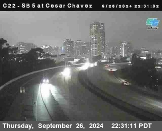 SB 5 at Cesar E Chaves Prkwy