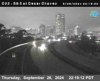 SB 5 at Cesar E Chaves Prkwy