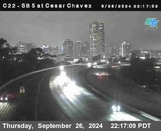 SB 5 at Cesar E Chaves Prkwy