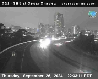 SB 5 at Cesar E Chaves Prkwy