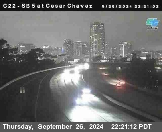 SB 5 at Cesar E Chaves Prkwy