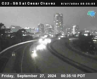 SB 5 at Cesar E Chaves Prkwy