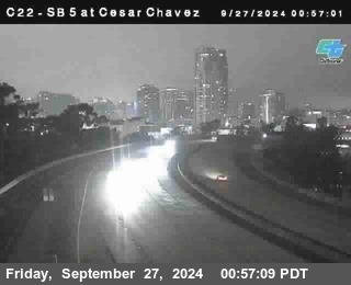 SB 5 at Cesar E Chaves Prkwy