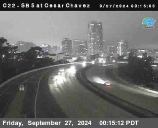 SB 5 at Cesar E Chaves Prkwy