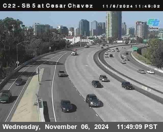 SB 5 at Cesar E Chaves Prkwy