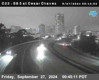 SB 5 at Cesar E Chaves Prkwy