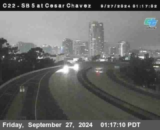 SB 5 at Cesar E Chaves Prkwy