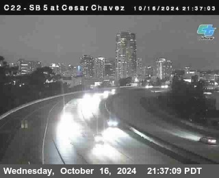 SB 5 at Cesar E Chaves Prkwy