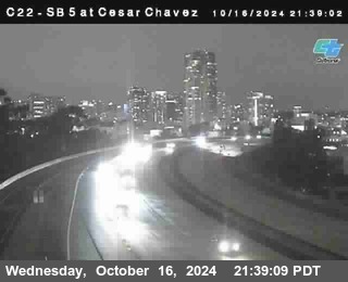 SB 5 at Cesar E Chaves Prkwy