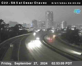 SB 5 at Cesar E Chaves Prkwy