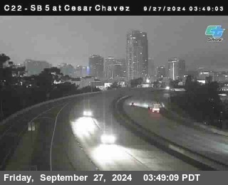 SB 5 at Cesar E Chaves Prkwy