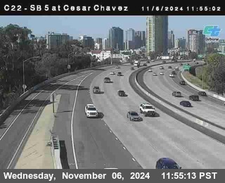 SB 5 at Cesar E Chaves Prkwy