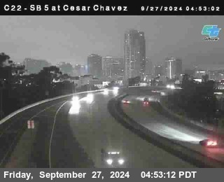 SB 5 at Cesar E Chaves Prkwy