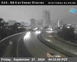 SB 5 at Cesar E Chaves Prkwy