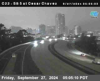 SB 5 at Cesar E Chaves Prkwy