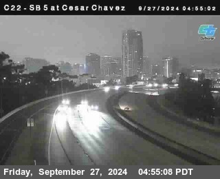 SB 5 at Cesar E Chaves Prkwy