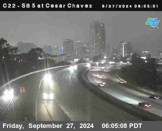 SB 5 at Cesar E Chaves Prkwy