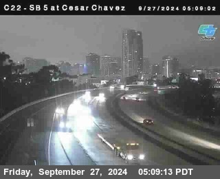 SB 5 at Cesar E Chaves Prkwy