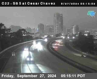 SB 5 at Cesar E Chaves Prkwy