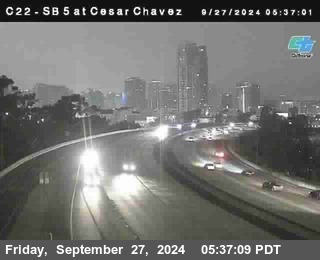 SB 5 at Cesar E Chaves Prkwy