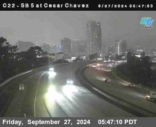 SB 5 at Cesar E Chaves Prkwy