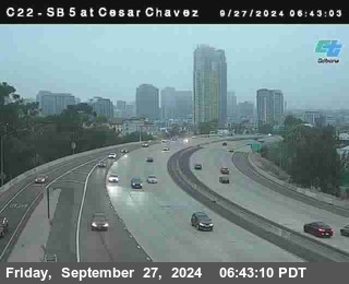 SB 5 at Cesar E Chaves Prkwy