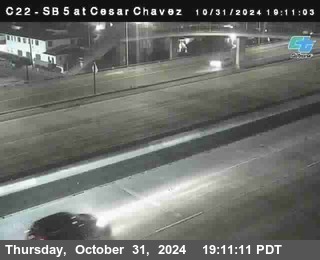 SB 5 at Cesar E Chaves Prkwy