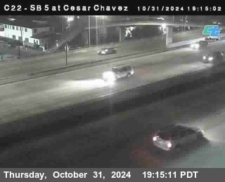 SB 5 at Cesar E Chaves Prkwy