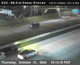 SB 5 at Cesar E Chaves Prkwy