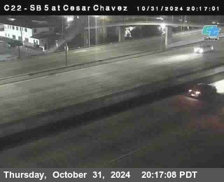 SB 5 at Cesar E Chaves Prkwy