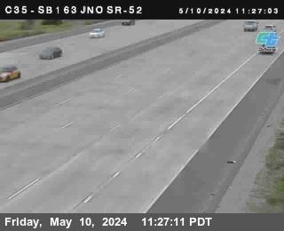 Timelapse image near (C035) SR-163 : Just North Of SR-52, San Diego 0 minutes ago