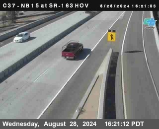 NB 163 South End HOV