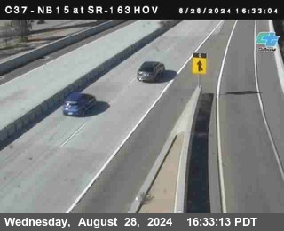 NB 163 South End HOV