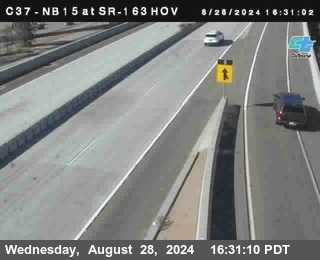 NB 163 South End HOV