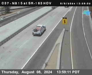 NB 163 South End HOV