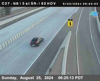 NB 163 South End HOV