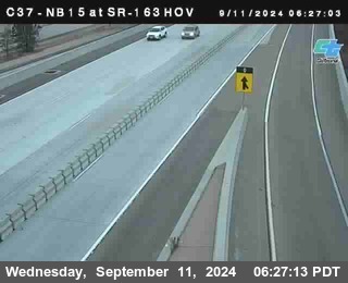 NB 163 South End HOV