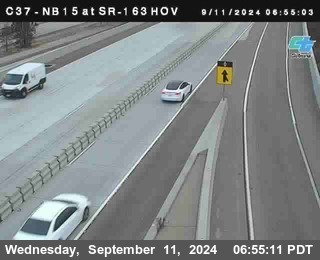 NB 163 South End HOV