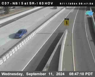 NB 163 South End HOV