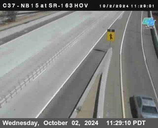 NB 163 South End HOV