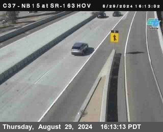 NB 163 South End HOV