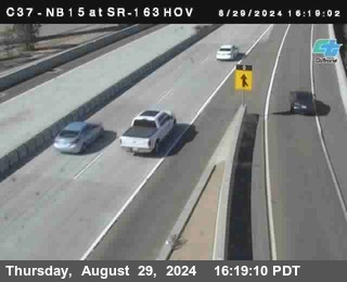 NB 163 South End HOV