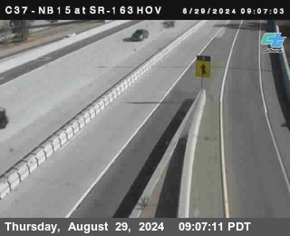 NB 163 South End HOV