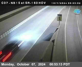 NB 163 South End HOV