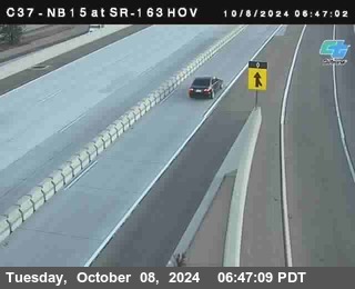 NB 163 South End HOV